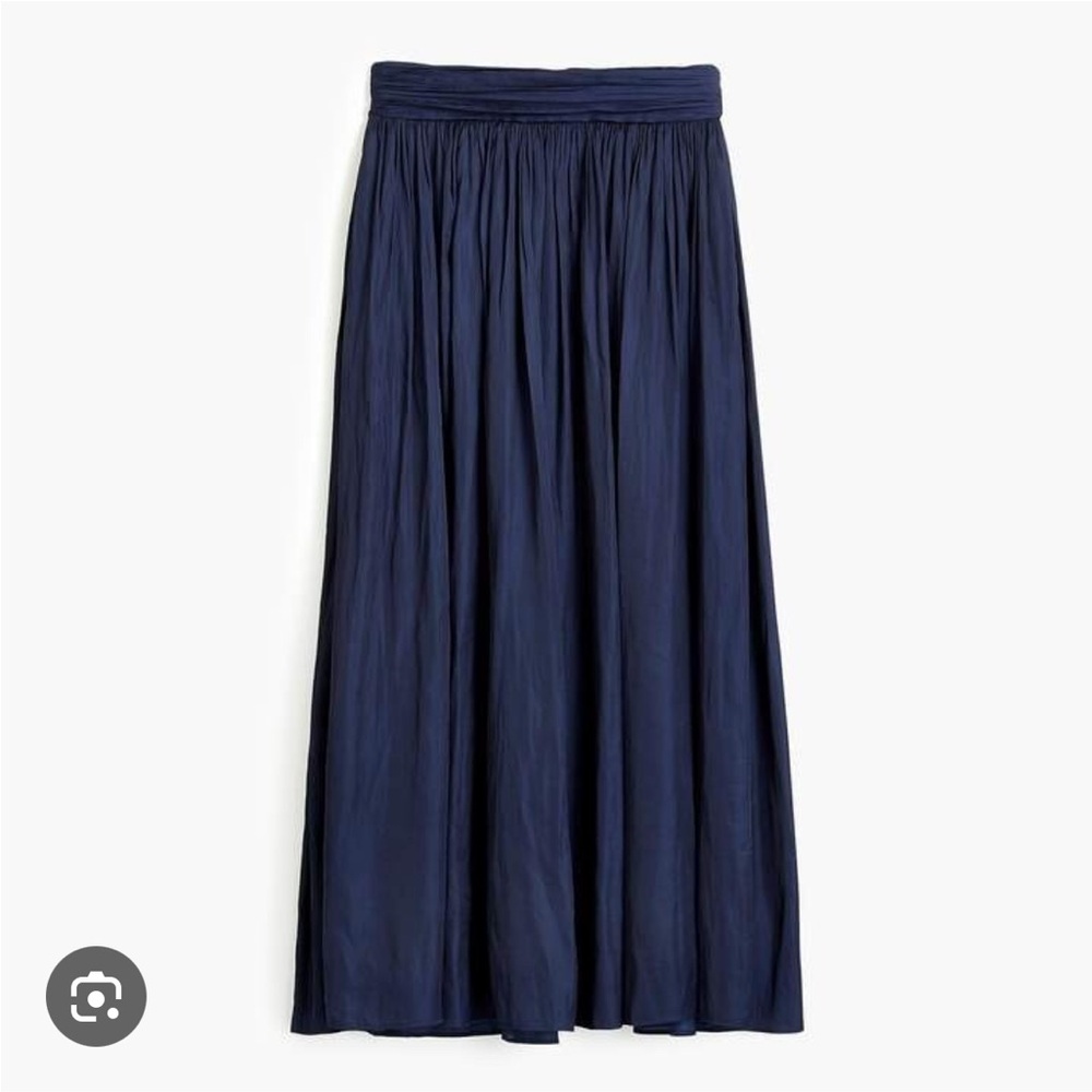 J. Crew Point Sur • Crinkle Maxi Skirt • Size 12 • EUC